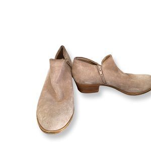 Tan Lucky Brand Ankle Booties